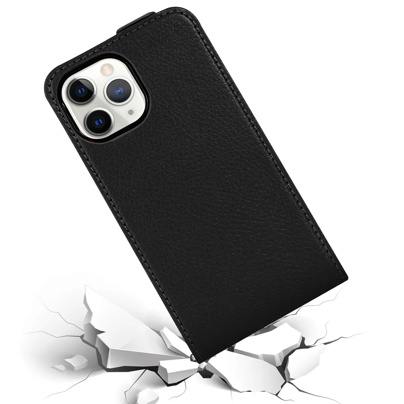 Cadorabo Hülle kompatibel mit Apple iPhone 13 PRO MAX Schutzhülle im Flip Design aus glattem Kunstleder
