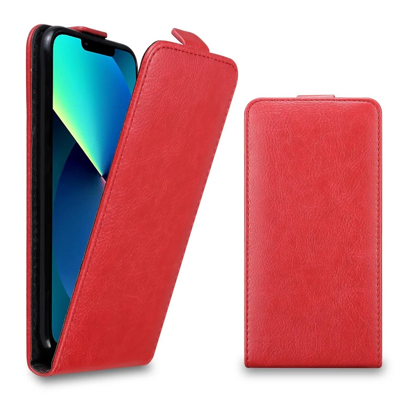 Cadorabo Hülle kompatibel mit Apple iPhone 13 PRO MAX Schutzhülle im Flip Design aus glattem Kunstleder