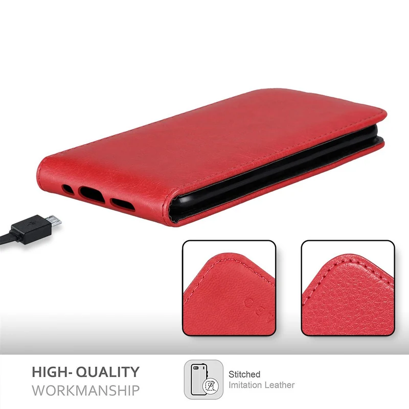 Cadorabo Hülle kompatibel mit Apple iPhone 13 PRO MAX Schutzhülle im Flip Design aus glattem Kunstleder