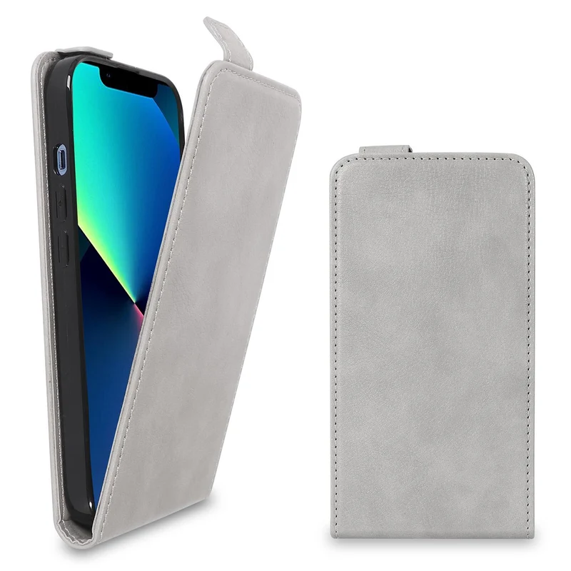 Cadorabo Hülle kompatibel mit Apple iPhone 13 PRO MAX Schutzhülle im Flip Design aus glattem Kunstleder