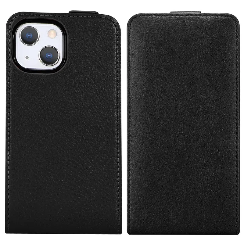Cadorabo Hülle kompatibel mit Apple iPhone 13 Schutzhülle im Flip Design aus glattem Kunstleder