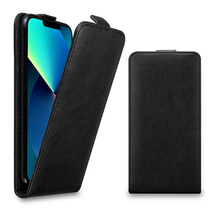 Cadorabo Hülle kompatibel mit Apple iPhone 13 Schutzhülle im Flip Design aus glattem Kunstleder