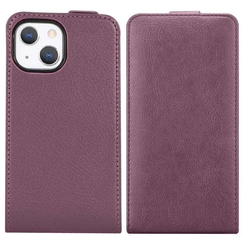 Cadorabo Hülle kompatibel mit Apple iPhone 13 Schutzhülle im Flip Design aus glattem Kunstleder