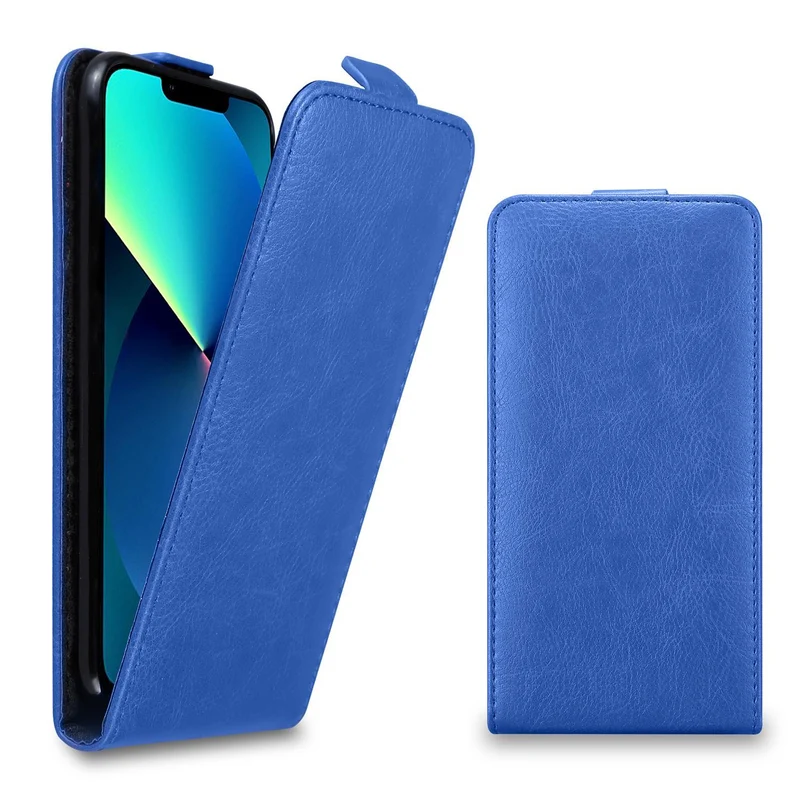 Cadorabo Hülle kompatibel mit Apple iPhone 13 Schutzhülle im Flip Design aus glattem Kunstleder