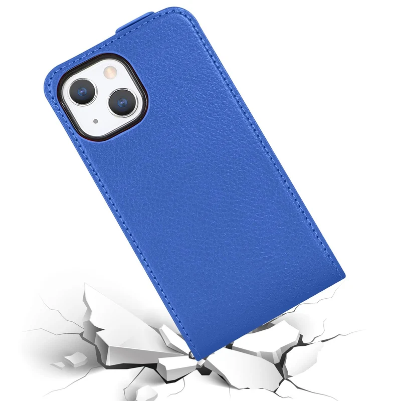 Cadorabo Hülle kompatibel mit Apple iPhone 13 Schutzhülle im Flip Design aus glattem Kunstleder