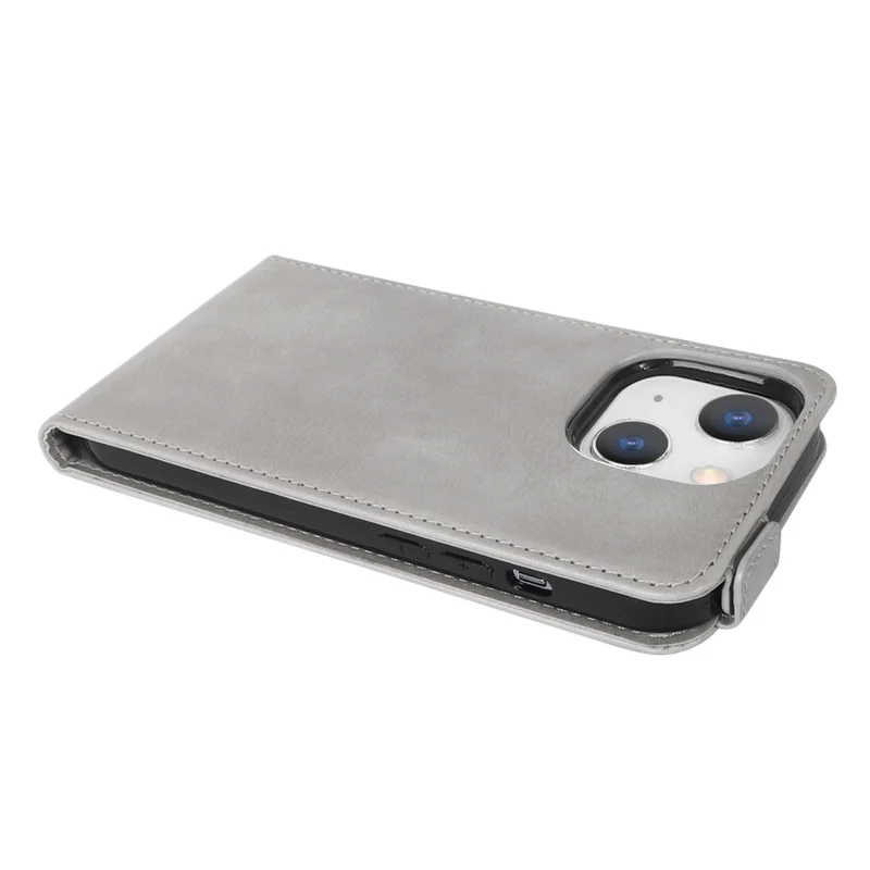Cadorabo Hülle kompatibel mit Apple iPhone 13 Schutzhülle im Flip Design aus glattem Kunstleder
