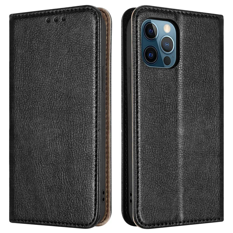 Cadorabo Hülle kompatibel mit Apple iPhone 13 Schutzhülle mit Magnetverschluss, Standfunktion und Kartenfächer