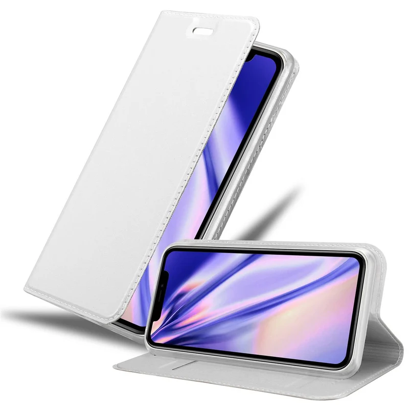 Cadorabo Hülle kompatibel mit Apple iPhone 11 Schutzhülle mit Magnetverschluss, Standfunktion und Kartenfach