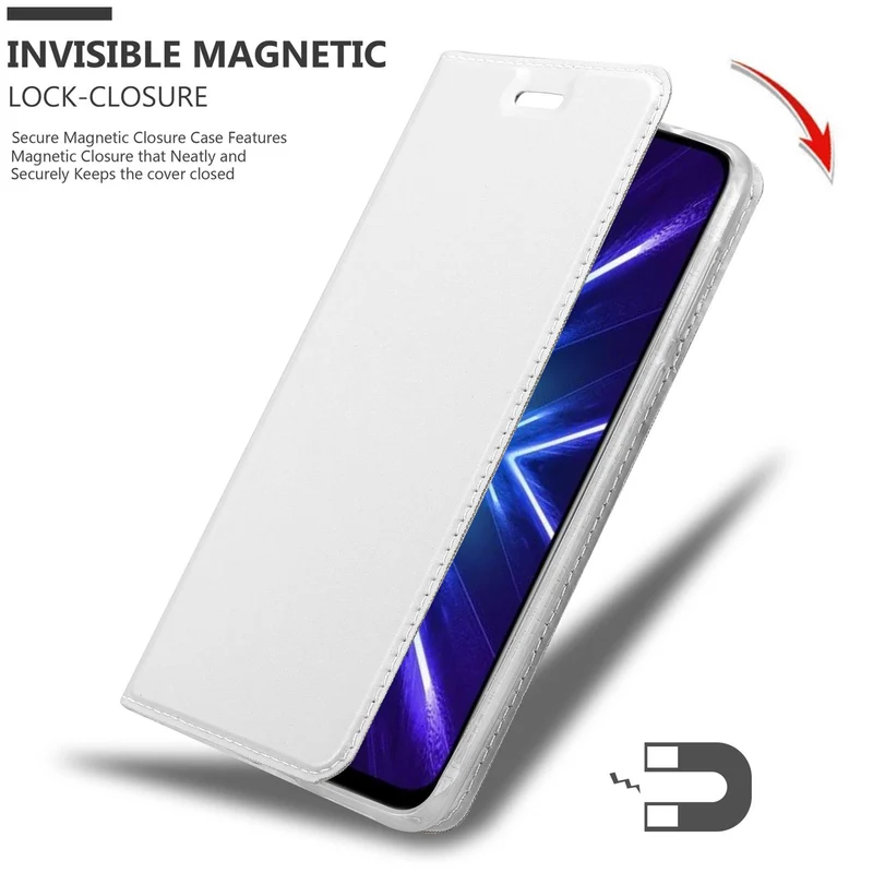 Cadorabo Hülle kompatibel mit Honor 9X Schutzhülle mit Magnetverschluss, Standfunktion und Kartenfach