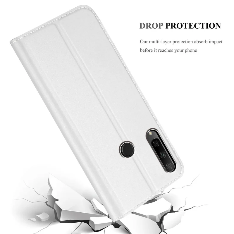 Cadorabo Hülle kompatibel mit Honor 9X Schutzhülle mit Magnetverschluss, Standfunktion und Kartenfach
