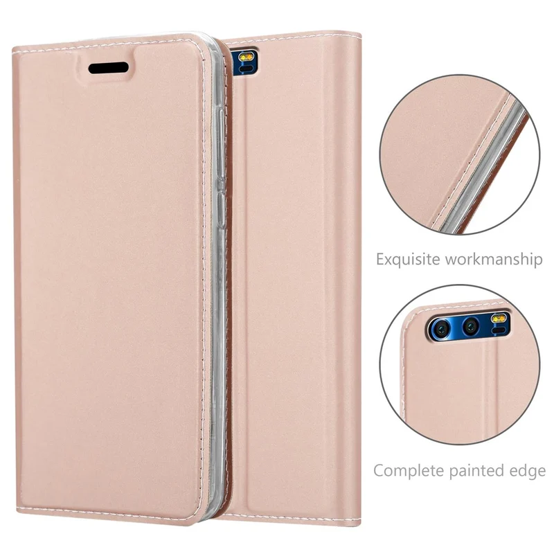 Cadorabo Hülle kompatibel mit Honor 9 Schutzhülle mit Magnetverschluss, Standfunktion und Kartenfach