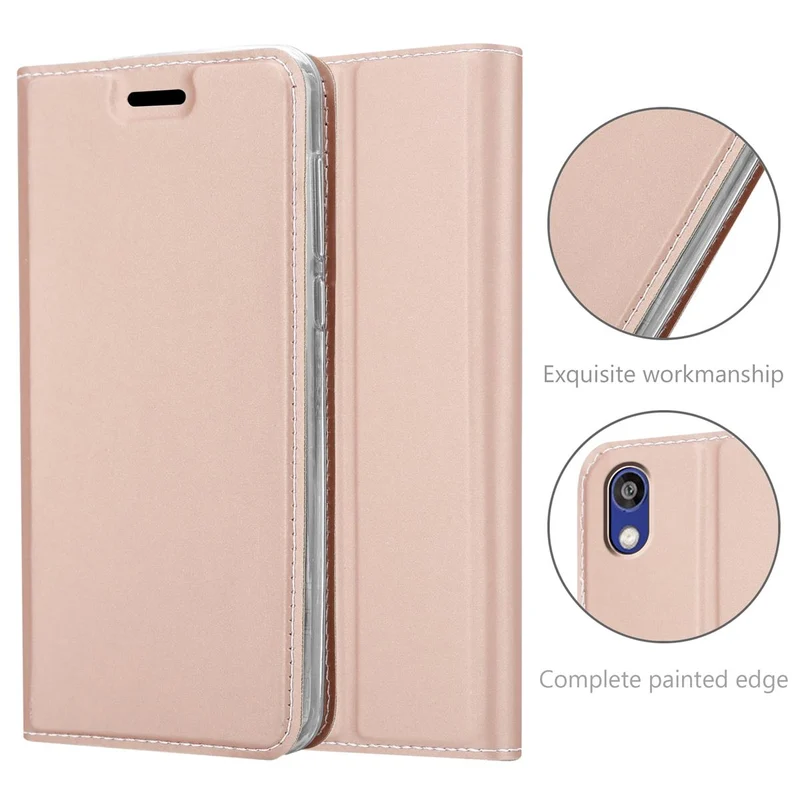 Cadorabo Hülle kompatibel mit Huawei Y5 2019 / Enjoy Play 8 / Honor 8S Schutzhülle mit Magnetverschluss, Standfunktion und Kartenfach