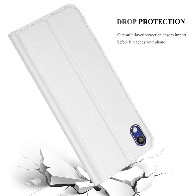 Cadorabo Hülle kompatibel mit Huawei Y5 2019 / Enjoy Play 8 / Honor 8S Schutzhülle mit Magnetverschluss, Standfunktion und Kartenfach