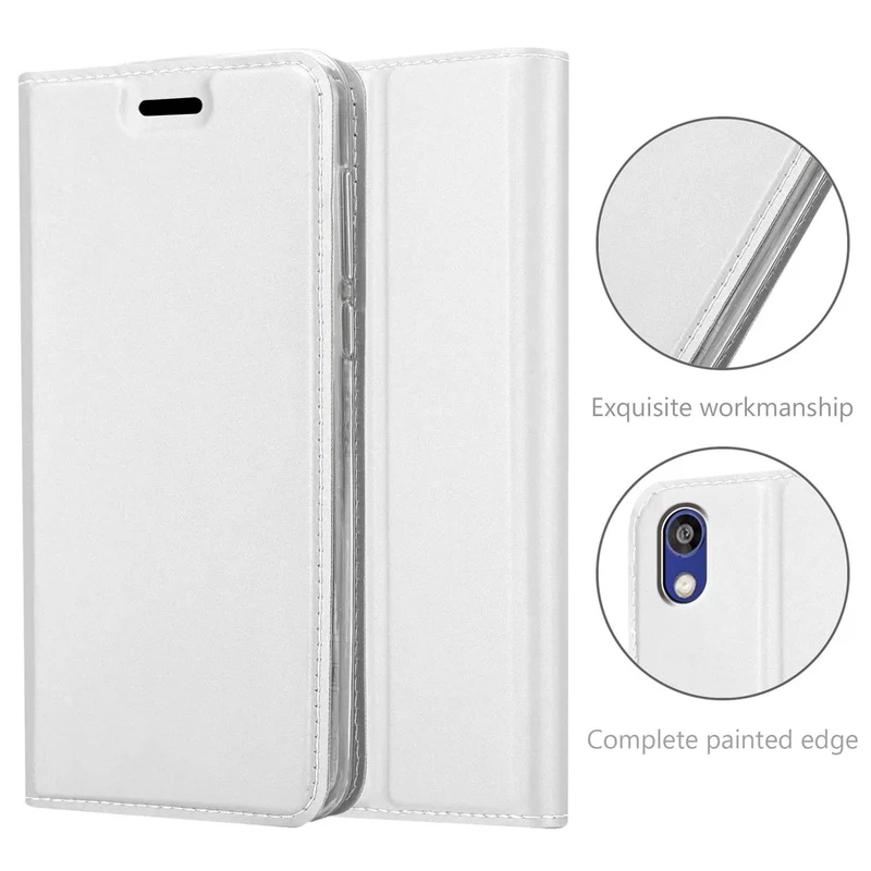 Cadorabo Hülle kompatibel mit Huawei Y5 2019 / Enjoy Play 8 / Honor 8S Schutzhülle mit Magnetverschluss, Standfunktion und Kartenfach