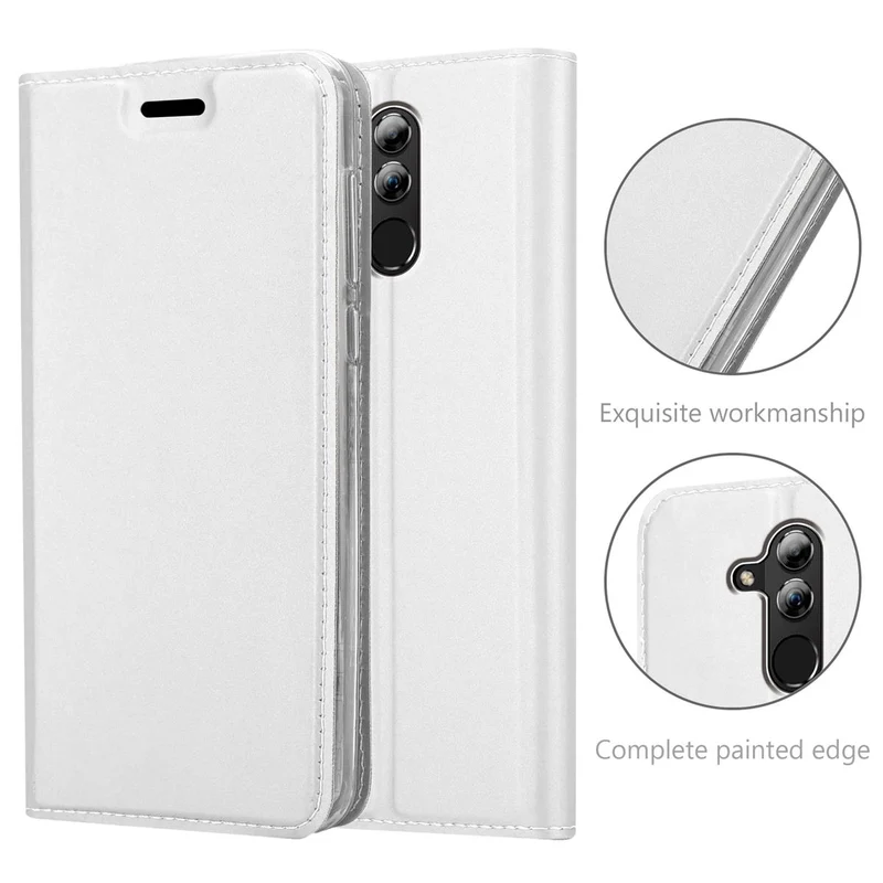 Cadorabo Hülle kompatibel mit Huawei MATE 20 LITE Schutzhülle mit Magnetverschluss, Standfunktion und Kartenfach
