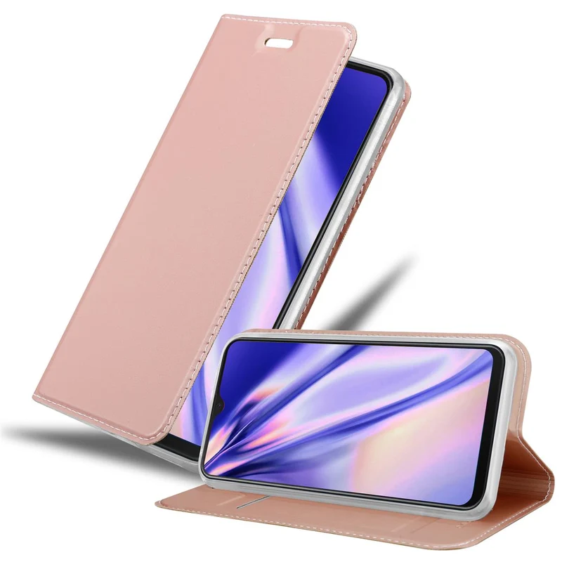 Cadorabo Hülle kompatibel mit Samsung Galaxy M21 / M30s Schutzhülle mit Magnetverschluss, Standfunktion und Kartenfach