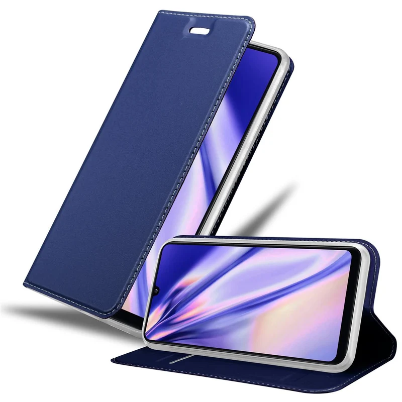 Cadorabo Hülle kompatibel mit Samsung Galaxy A31 Schutzhülle mit Magnetverschluss, Standfunktion und Kartenfach