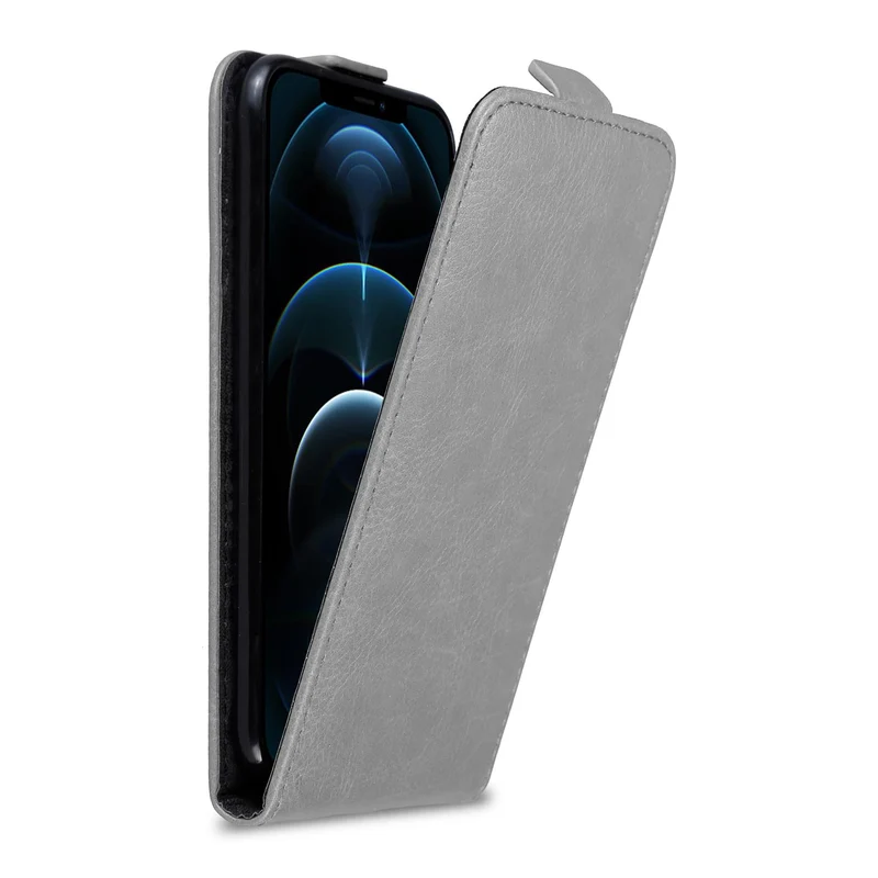 Cadorabo Hülle kompatibel mit Apple iPhone 12 PRO MAX Schutzhülle im Flip Design mit Magnetverschluss