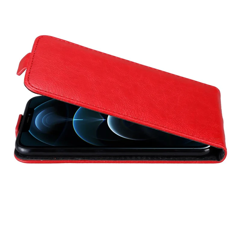Cadorabo Hülle kompatibel mit Apple iPhone 12 PRO MAX Schutzhülle im Flip Design mit Magnetverschluss