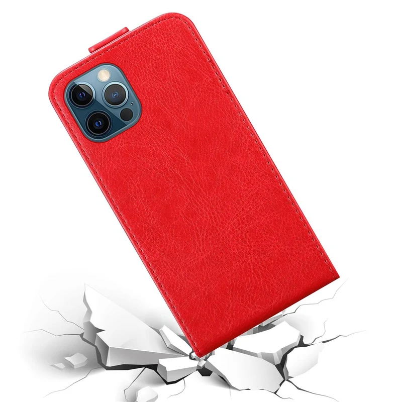 Cadorabo Hülle kompatibel mit Apple iPhone 12 PRO MAX Schutzhülle im Flip Design mit Magnetverschluss