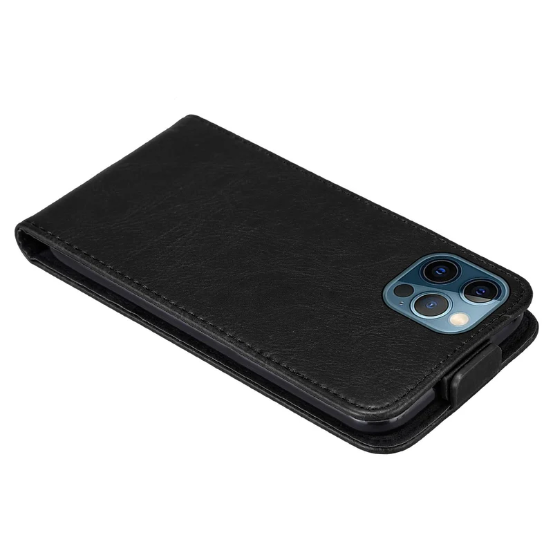 Cadorabo Hülle kompatibel mit Apple iPhone 12 PRO MAX Schutzhülle im Flip Design mit Magnetverschluss