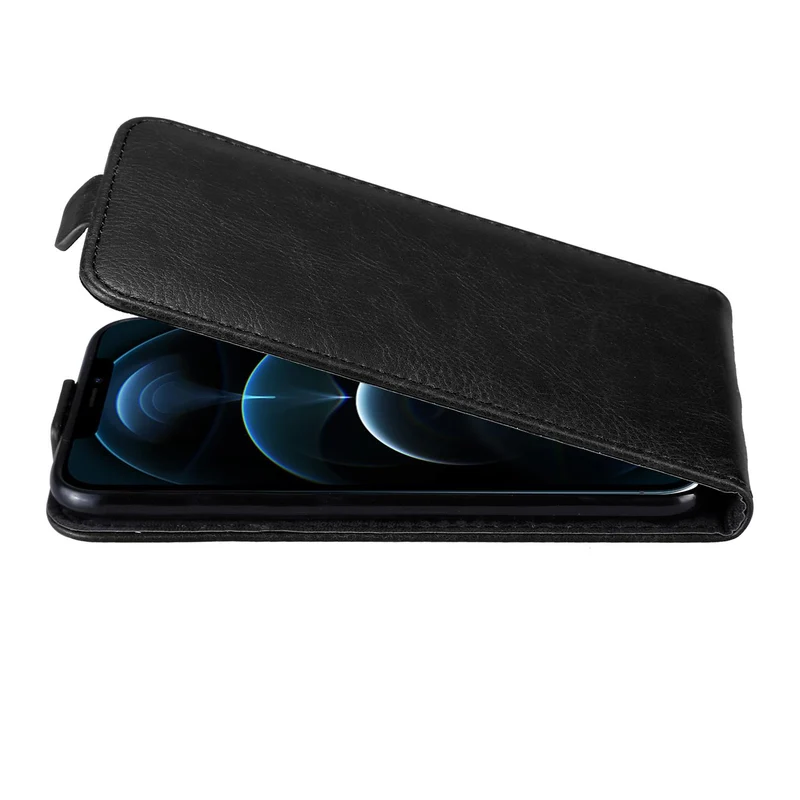 Cadorabo Hülle kompatibel mit Apple iPhone 12 PRO MAX Schutzhülle im Flip Design mit Magnetverschluss