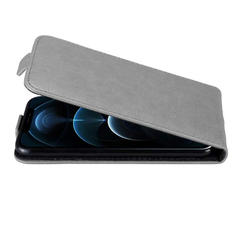 Cadorabo Hülle kompatibel mit Apple iPhone 12 PRO MAX Schutzhülle im Flip Design mit Magnetverschluss