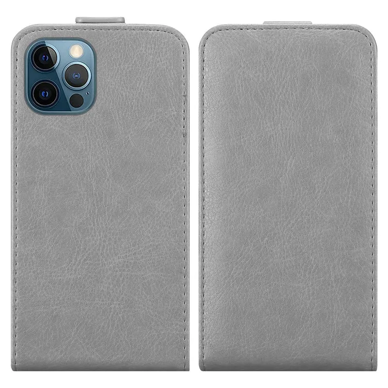 Cadorabo Hülle kompatibel mit Apple iPhone 12 PRO MAX Schutzhülle im Flip Design mit Magnetverschluss