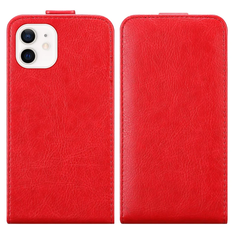 Cadorabo Hülle kompatibel mit Apple iPhone 12 MINI Schutzhülle im Flip Design mit Magnetverschluss