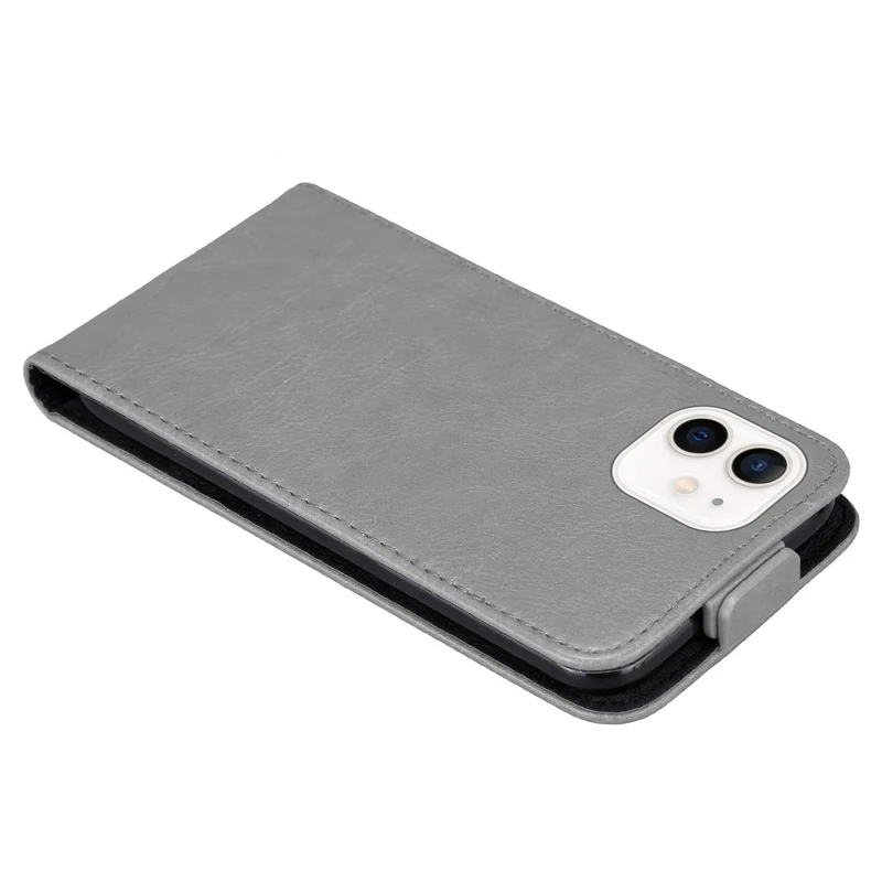 Cadorabo Hülle kompatibel mit Apple iPhone 12 MINI Schutzhülle im Flip Design mit Magnetverschluss
