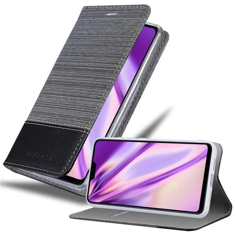 Cadorabo Hülle kompatibel mit Xiaomi Mi 8 LITE Schutzhülle mit Magnetverschluss, Standfunktion und Kartenfach