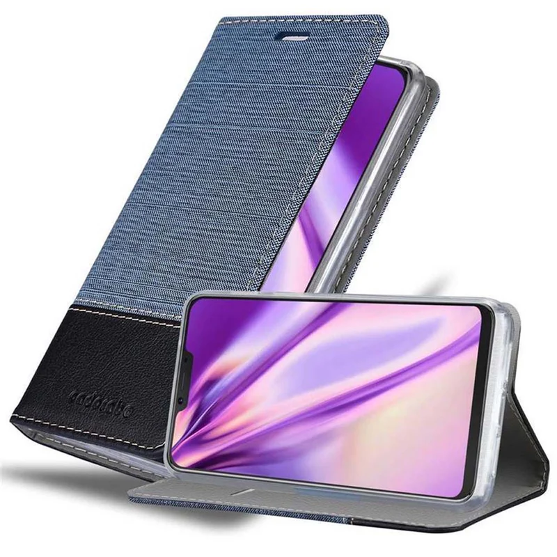 Cadorabo Hülle kompatibel mit Cubot P20 Schutzhülle mit Magnetverschluss, Standfunktion und Kartenfach