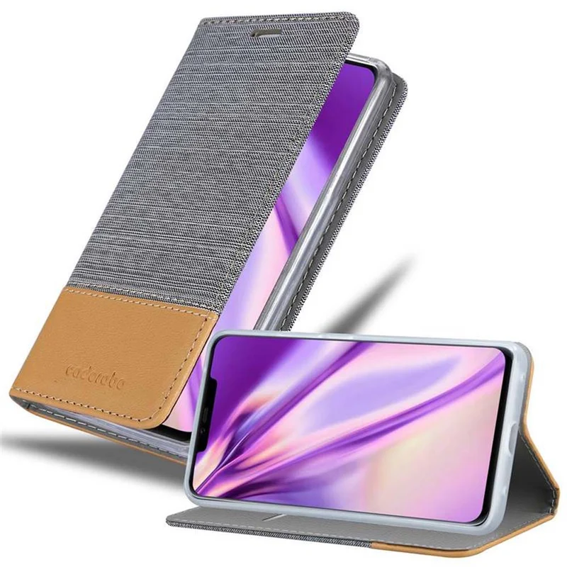 Cadorabo Hülle kompatibel mit Huawei MATE 20 PRO Schutzhülle mit Magnetverschluss, Standfunktion und Kartenfach
