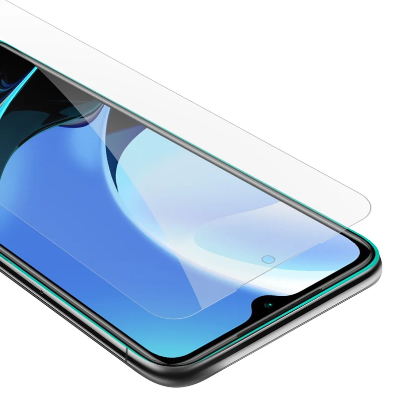 Cadorabo Panzer Folie kompatibel mit Xiaomi RedMi 9T / POCO M3 - Schutzfolie Gehärtetes (Tempered) Display-Schutzglas in 9H Härte mit 3D Touch Kompatibilität