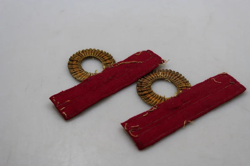 Paar M.34 Dienstgrade vom Lieutenant of Health REI WW 2