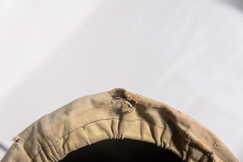 Reproduktion eines kolonialen Tarnstoffs für den M.33 REI Helm aus dem 2. Weltkrieg