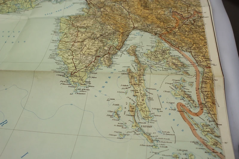 Deutsche Historische Karte Venedig 1943