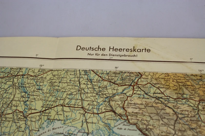 Deutsche Historische Karte Venedig 1943