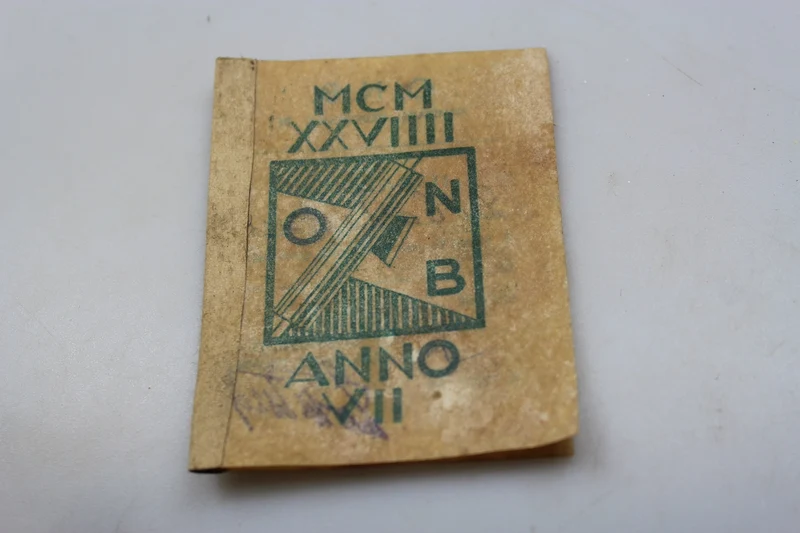 ONB-Mitgliedskarte Jahr 1928 - VII° vz
