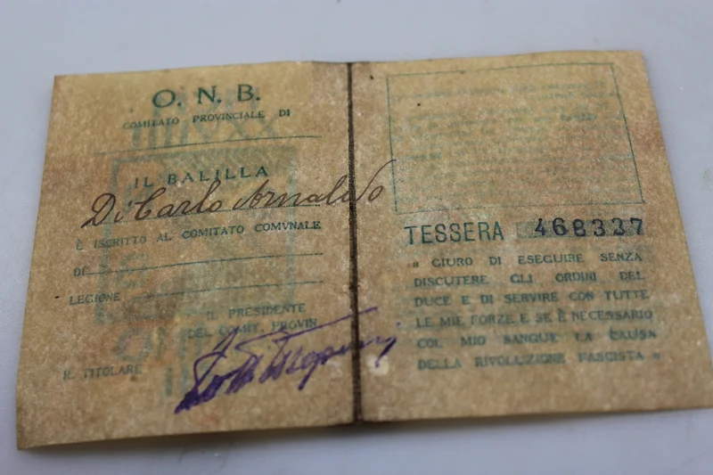 ONB-Mitgliedskarte Jahr 1928 - VII° vz
