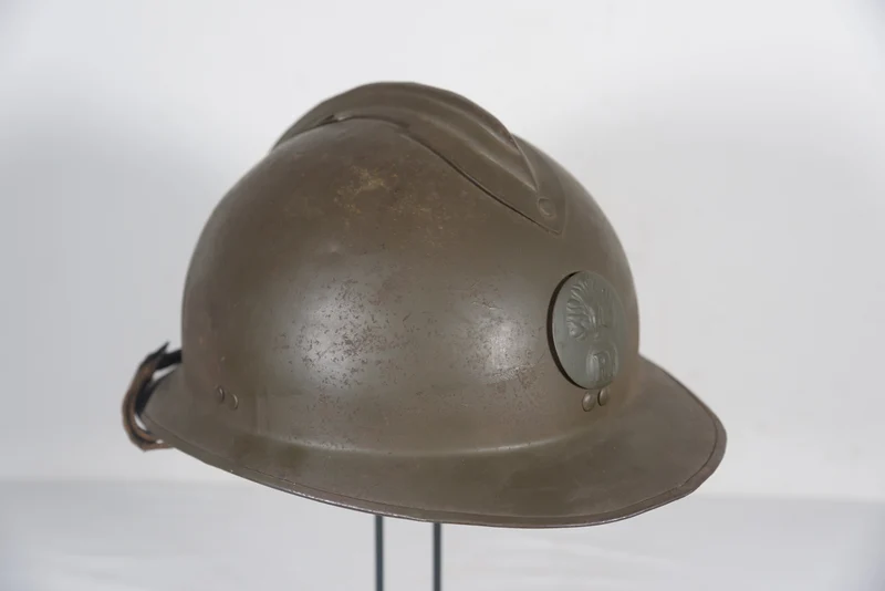 Adrian Französischer M.26 Infanteriehelm mit WH-Headset
