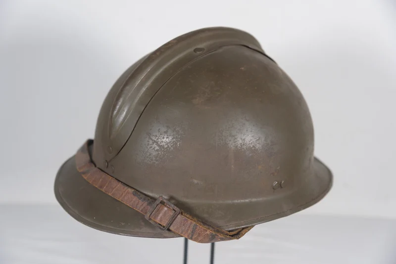 Adrian Französischer M.26 Infanteriehelm mit WH-Headset