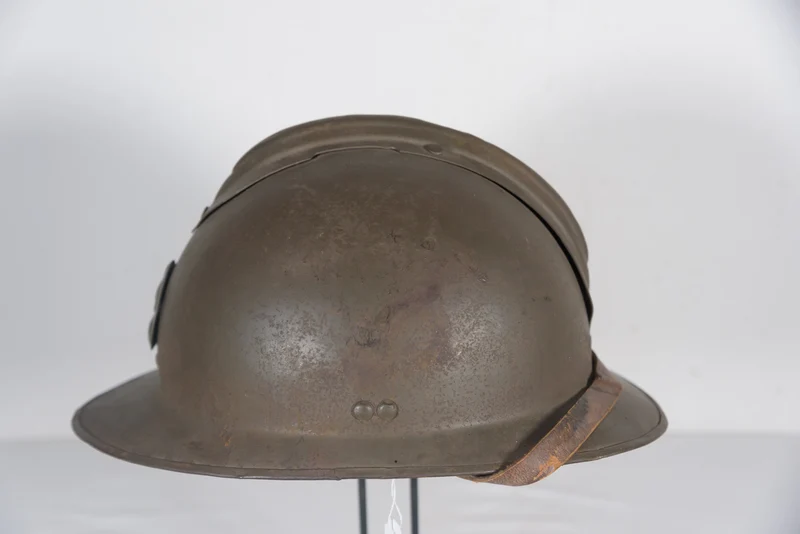 Adrian Französischer M.26 Infanteriehelm mit WH-Headset
