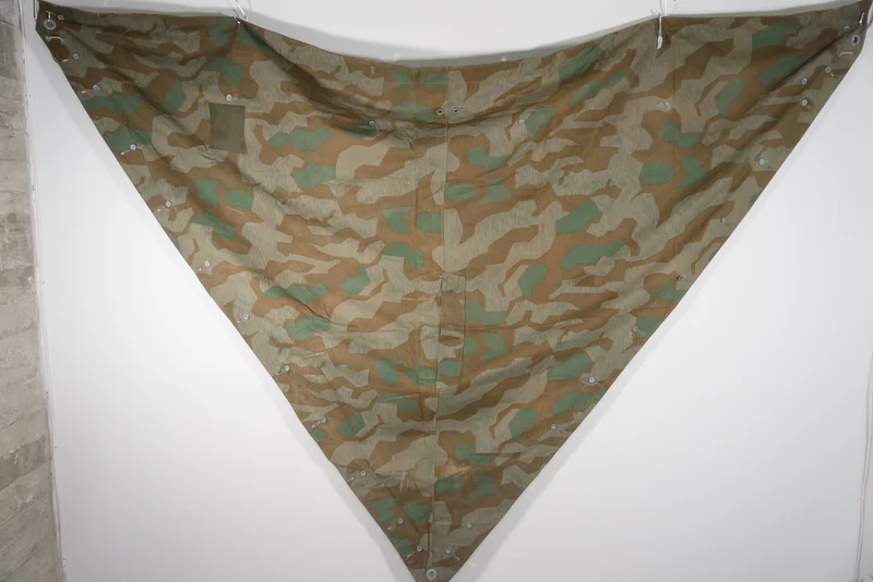 Zeltbahntarnung Splittertarn WW2