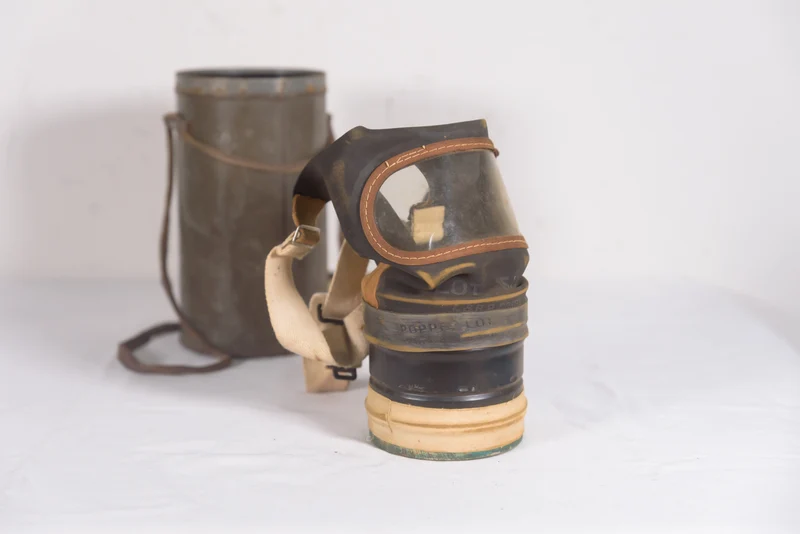Englische Gasmaske aus dem 2. Weltkrieg, Zivilbevölkerung
