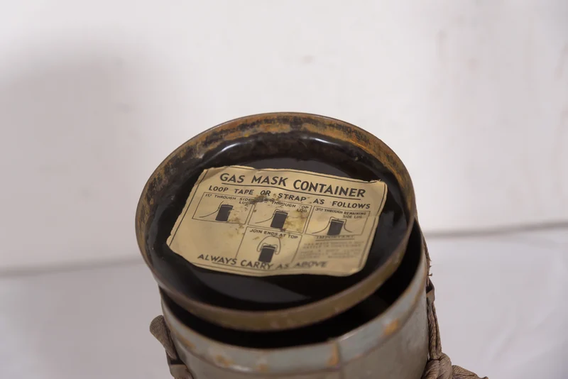 Englische Gasmaske aus dem 2. Weltkrieg, Zivilbevölkerung