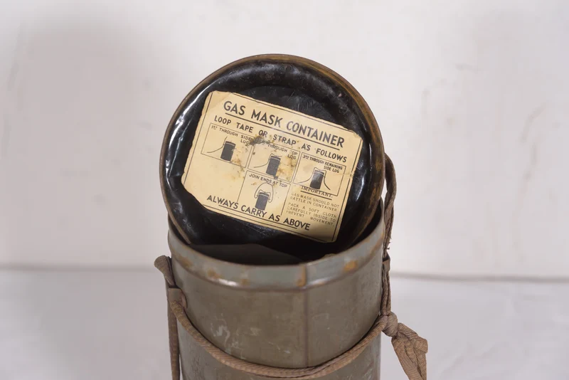 Englische Gasmaske aus dem 2. Weltkrieg, Zivilbevölkerung