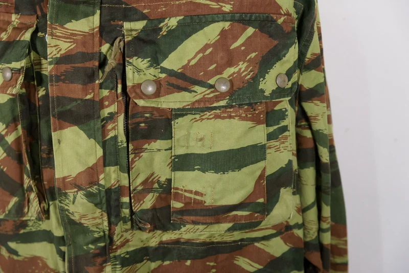 Französischer Anzug, Jacke und Hose, Camo "Lizard" M.47