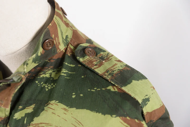 Französischer Anzug, Jacke und Hose, Camo "Lizard" M.47