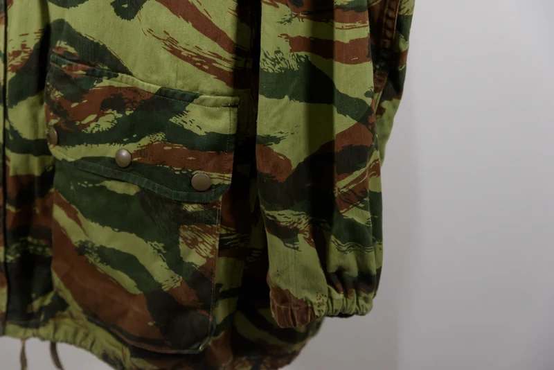 Französischer Anzug, Jacke und Hose, Camo "Lizard" M.47